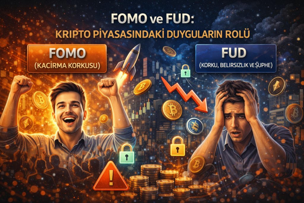 FOMO ve FUD: Kripto Piyasasındaki Duyguların Rolü